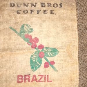 Dunn Bros Burlap Sack Brazil